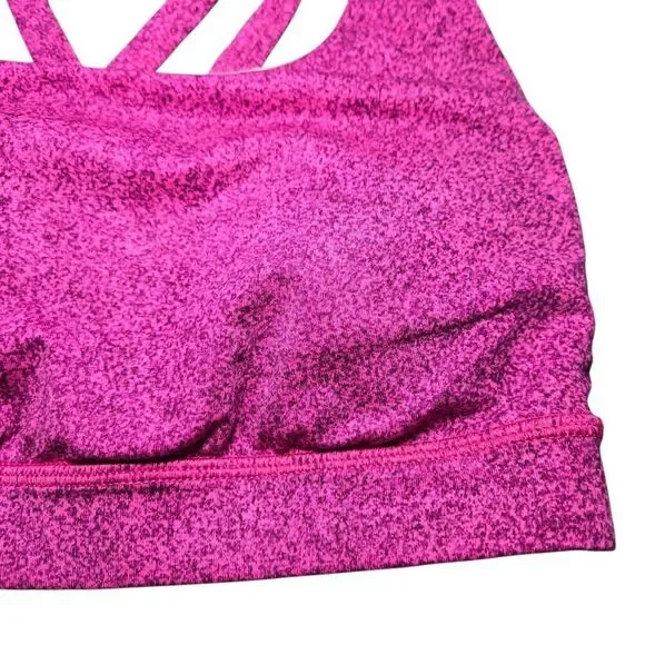 Lululemon Energy Bra - Sparkle Pink - Picture 2 of 6
